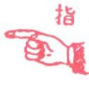 指,手指 point,finger