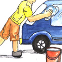 洗车 wash car