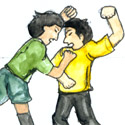 打架,斗殴 fight,scuffle,brawl