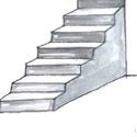 梯级,阶梯,楼梯 stairs,ladder,step