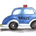 警察车 police car