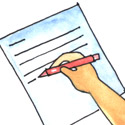 写字,书写 write,writing