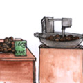 卖粟子 selling chestnuts
