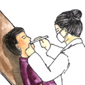 拔牙 dental extraction,to extract teeth
