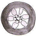 轮胎 tire,tyre