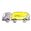 载油卡车,运油卡车,油箱车 fuel tank truck