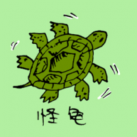 怪龟 six legged turtle