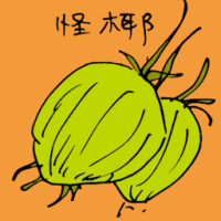 怪椰 weird coconut
