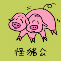 怪猪仔 two headed pig
