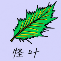 怪叶 weird leaf