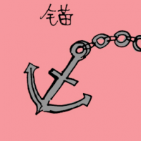 锚 ship anchor