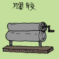 胶较 rubber roller
