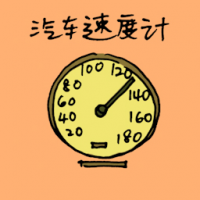 汽车时速表 car speedometer