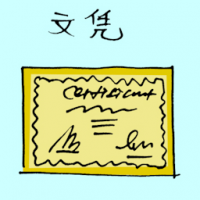文凭 certificate