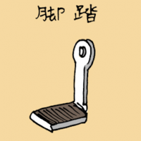 脚踏 bicycle pedal