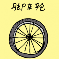 脚车轮 bicycle wheel