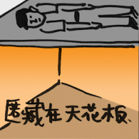 匿藏在天花板 hide in ceiling