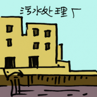 污水处理厂 water treatment plant