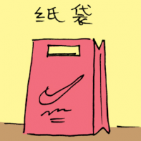 纸袋 paper bag