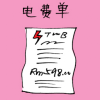 电费单 electricity bill