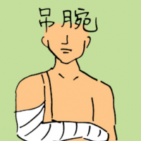 吊腕 arm sling