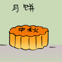 月饼 moon cake