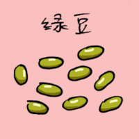 绿豆 green bean