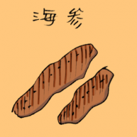 海参 sea cucumber