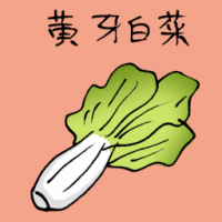黄牙白菜 white cabbage