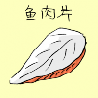 鱼肉片 fish fillet