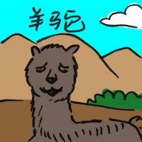 羊鸵 alpaca