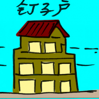 钉子户 nail household