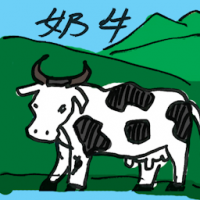 奶牛 dairy cow