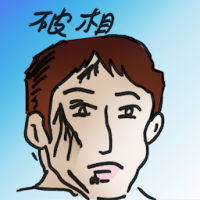 破相 disfigured