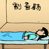 割盲肠 appendicitis