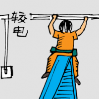 较电 fixing electric cable