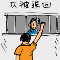 仄被退回 bounced cheque