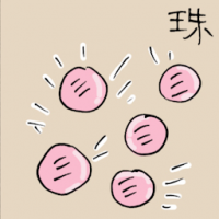 珠 beads