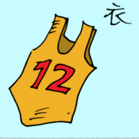 衣 singlet