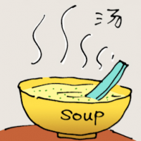 汤 soup