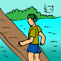 过 crossing