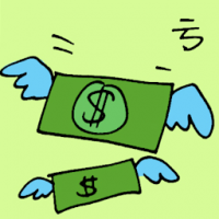 亏 deficit