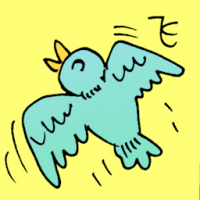 飞 bird flying