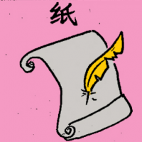 纸 signing on paper