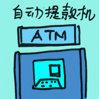 自动提款机 atm machine
