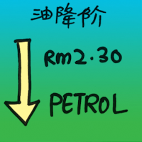 油降价 petrol price drop