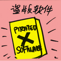 盗版软件 pirated software