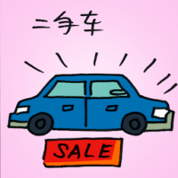 二手车 second hand car