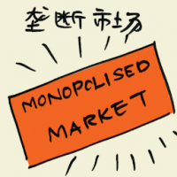 垄断市场 monopolised market