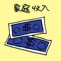家庭收入 household income